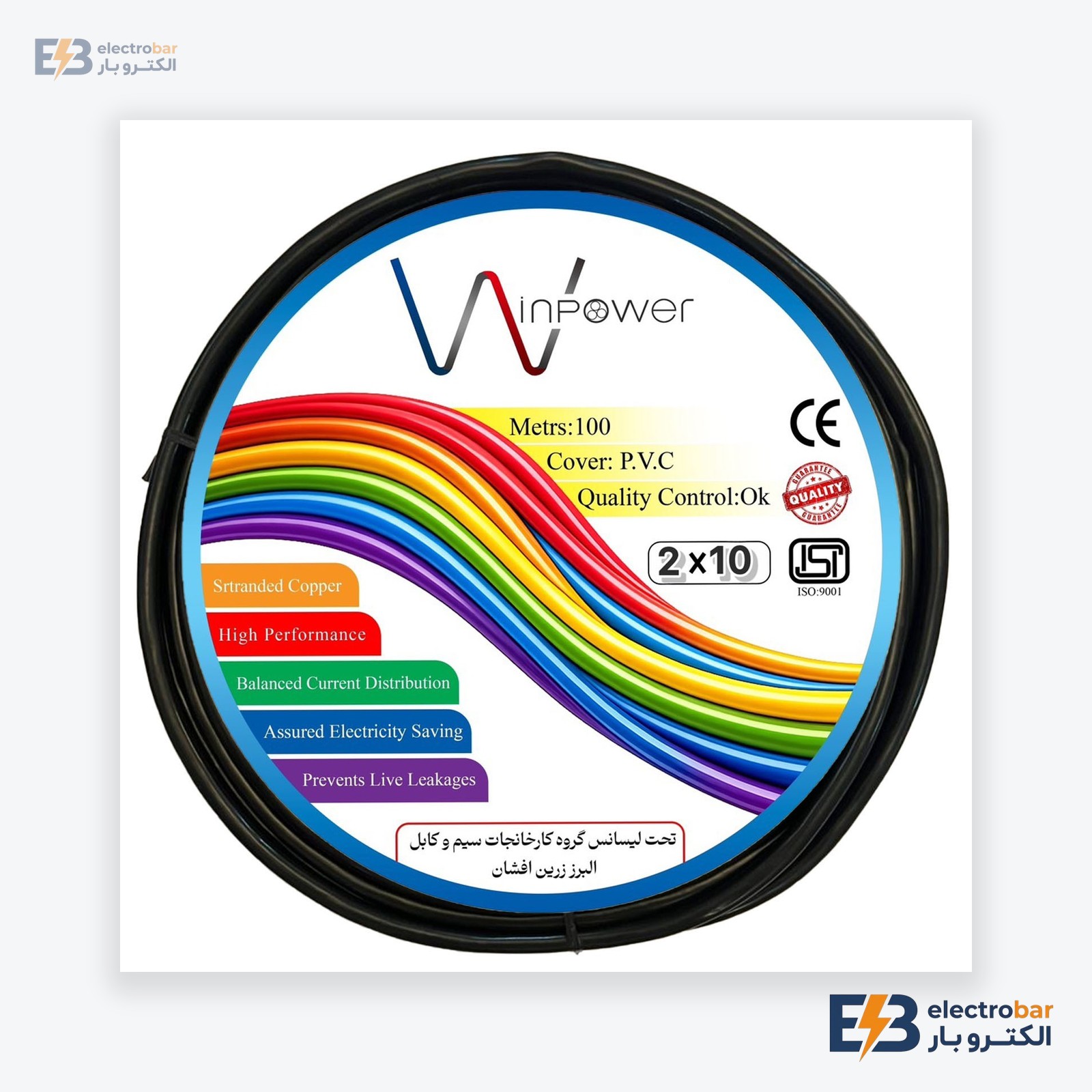 کابل آلومینیوم XLPE 4x16 دو روکش